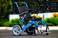 Кресло-коляска электрическая  ПОНИ-130 с алюминиевой рамой